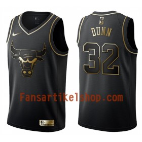 NBA Chicago Bulls Trikot Kris Dunn 32 Nike Schwarz Golden Edition Swingman - Herren